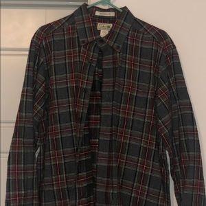 L.L. BEAN BUTTON DOWN CASUAL SHIRT
